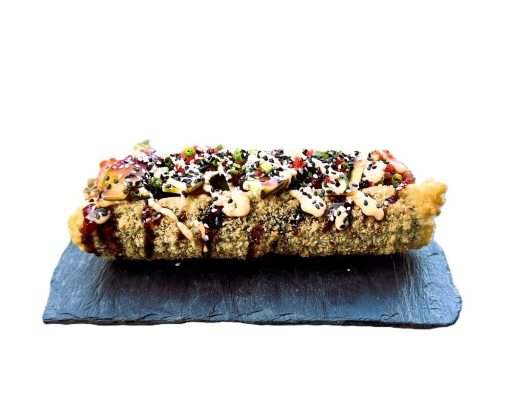 SUSHIDOG WITH SALMON