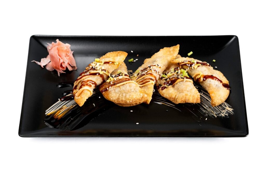 GYOZA KOLDŪNAI SU KREVETĖMIS