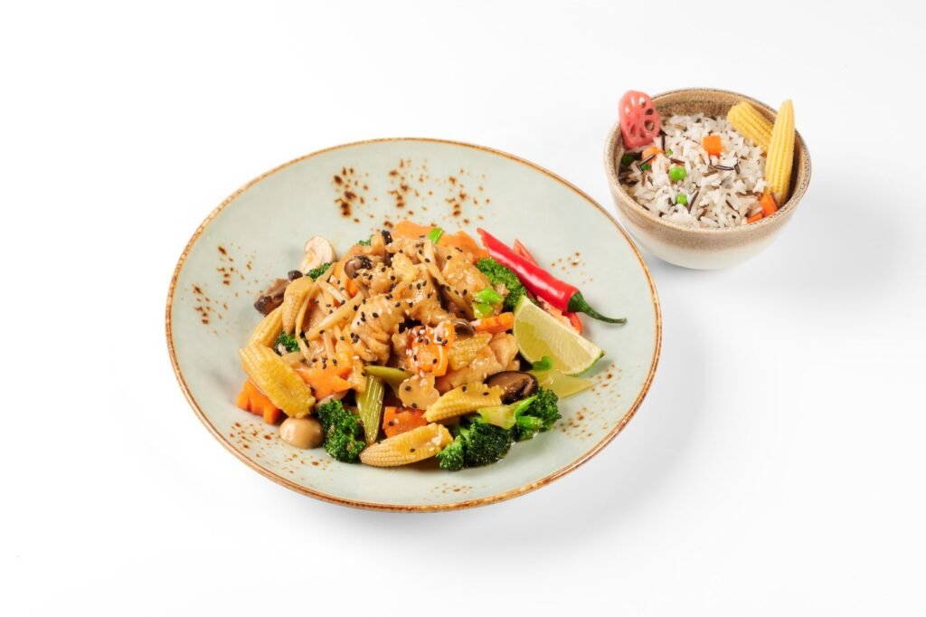 CHOP SUEY WITH CHICKEN