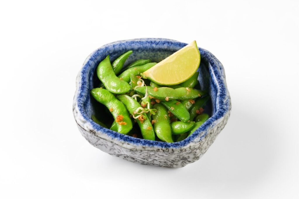 EDAMAME PODS WITH SALT FLAKES