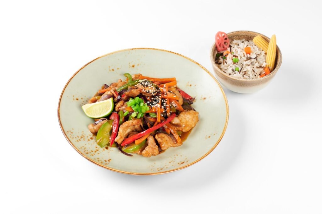 PORK WITH BLACK PEPPER SAUCE