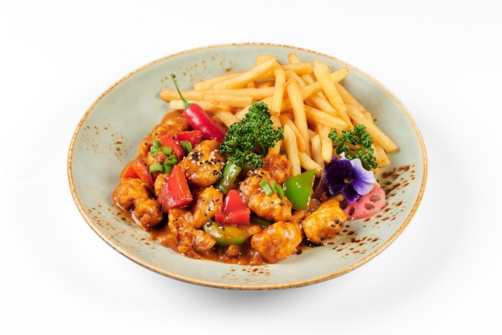 CHICKEN IN CURRY SAUCE